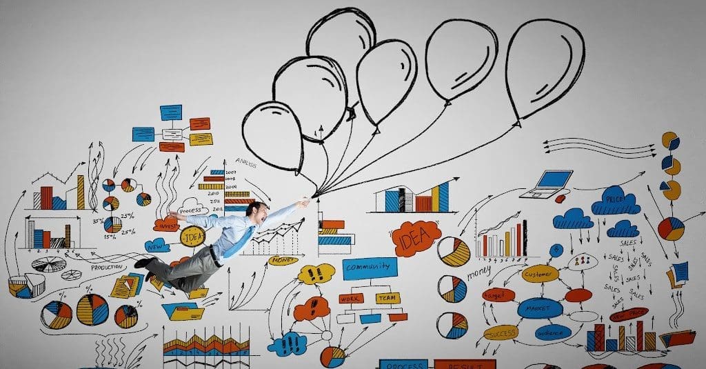 Starting with an idea can sweep you away